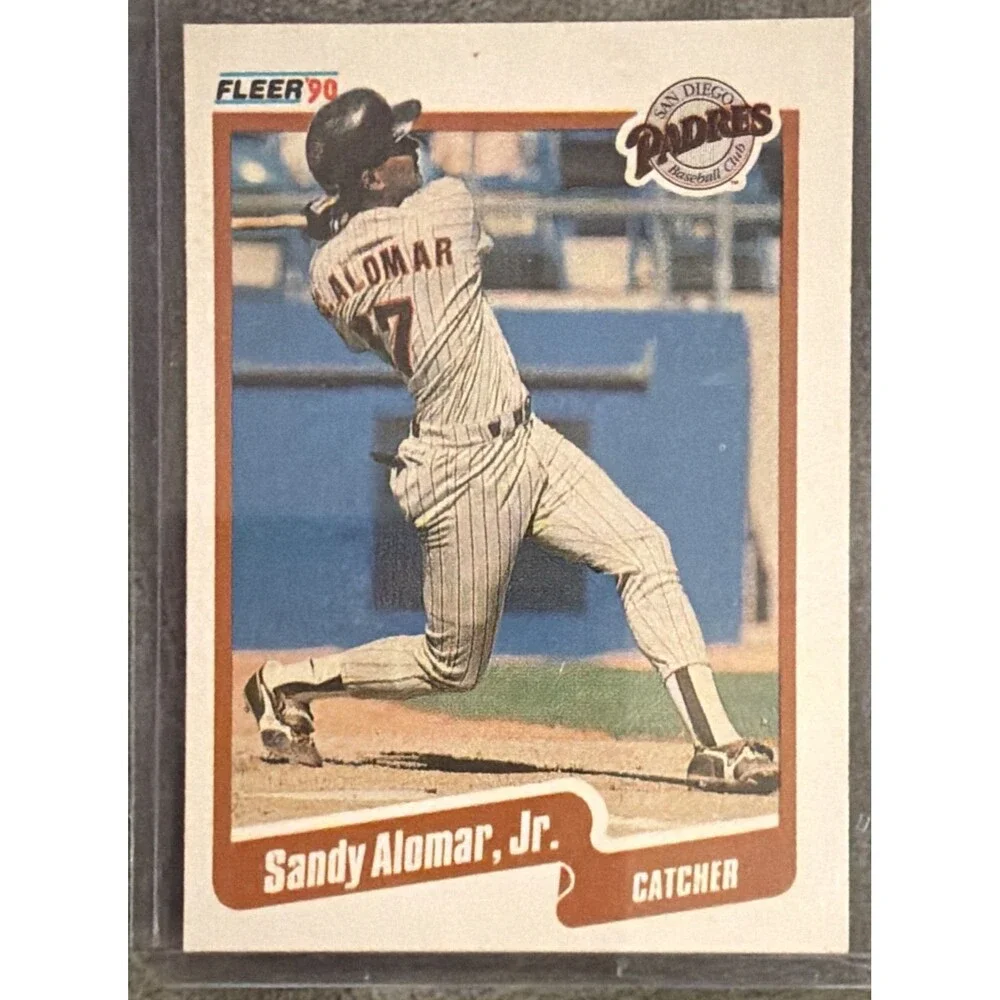 1990 Fleer - Sandy Alomar Jr. #150